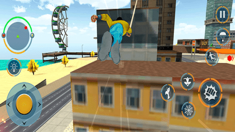 飞蜘蛛战斗英雄游戏