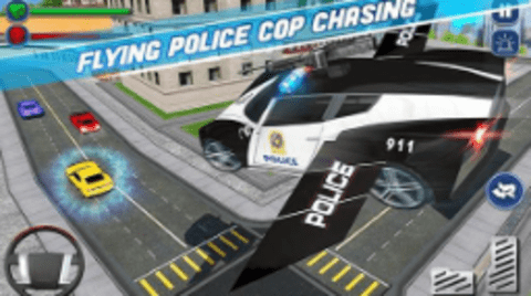 飞车追逐驾驶模拟器：警车游戏