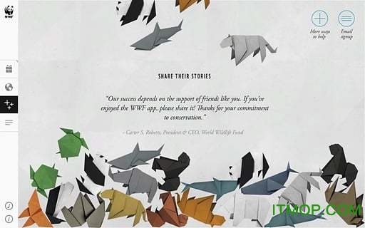 WWF Togethe(野生动物折纸) WWF Togethe(野生动物折纸)
