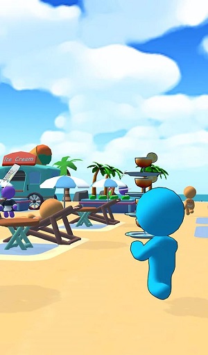 Idle Beach Inc: Cooking Tycoon