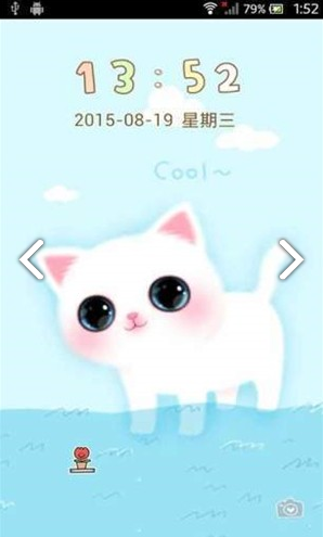 大眼萌喵-壁纸主题桌面美化