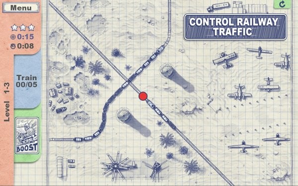 Paper Train: Railway Traffic