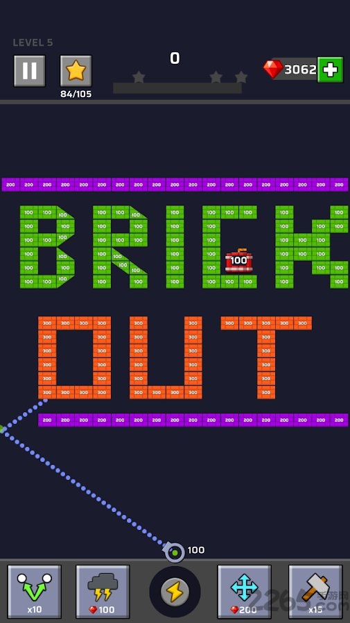brick out游戏
