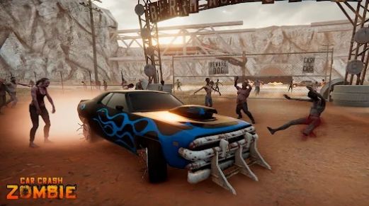 Zombie Car Crash Drift Dead Zone