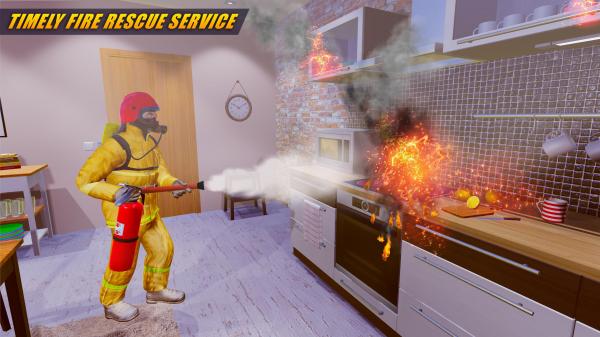 FireFighter simulator: fireman firefighter games