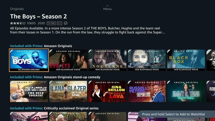 亚马逊prime video TV版