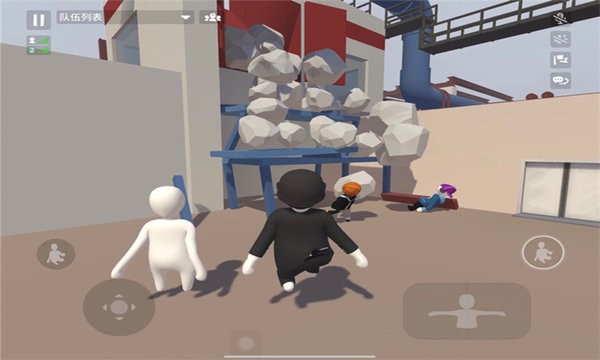 人类帮派一败涂地