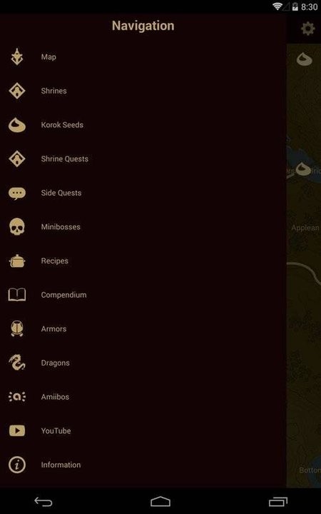 breath companion软件(荒野之息电子地图APP) breath companion软件(荒野之息电子地图APP)