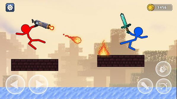 火柴人工艺格斗(Stickman Craft Fighting Game)