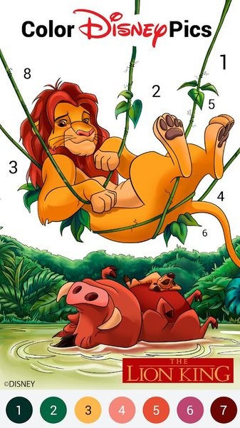 按数字编号上色的涂色书游戏 按数字编号上色的涂色书游戏