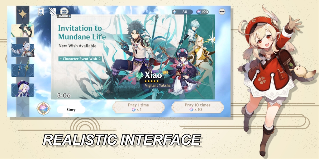 原神祈愿冲击模拟器(Wish Genshin Impact Simulator)