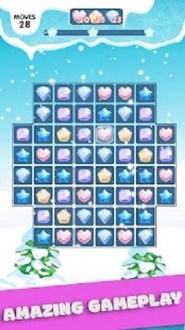 Frozen Match 3 Puzzle Game(冻结比赛)