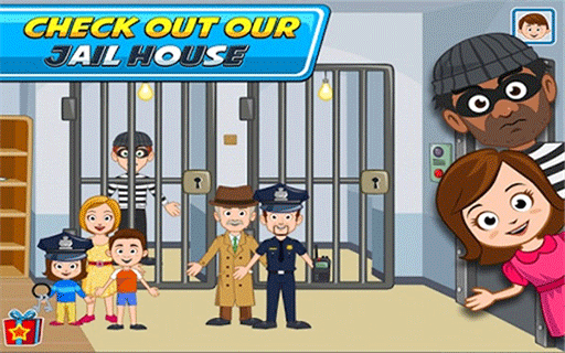 我的小镇警察局游戏 我的小镇警察局游戏