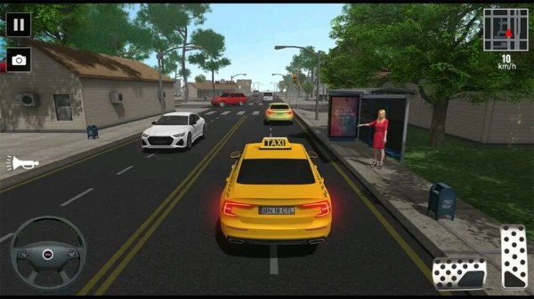 出租车司机工作模拟器游戏(Taxi 3D)