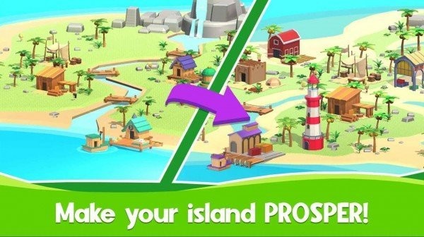 小岛勇者生存Idle Island Tycoon