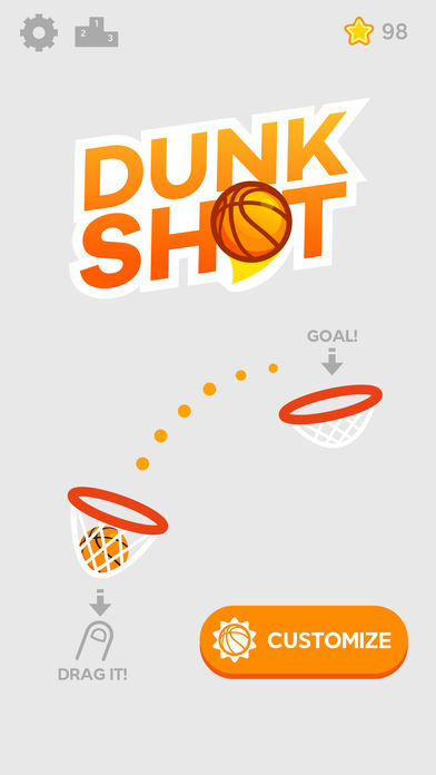 Dunk Shot(跃动篮球游戏)