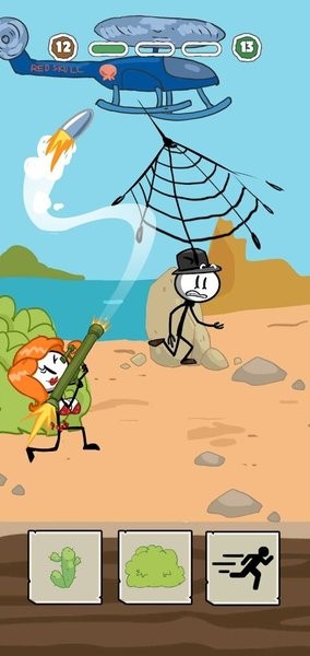 火柴人逃脱选择故事游戏(Stickman Escape)