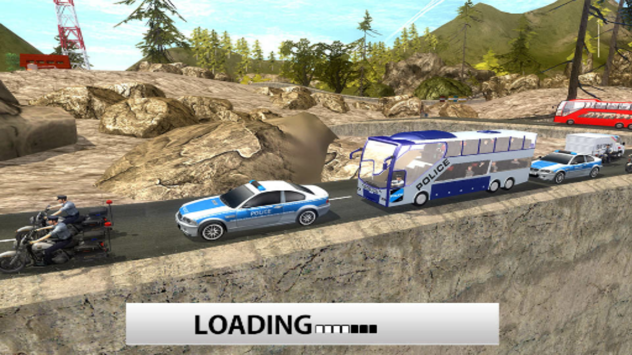 Police Bus Hill Climb Driver(警车爬坡司机游戏) Police Bus Hill Climb Driver(警车爬坡司机游戏)