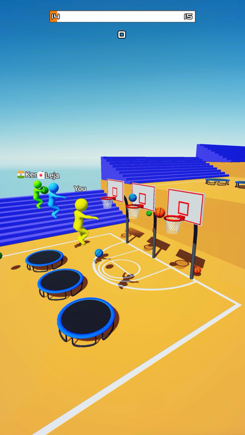 Jump Dunk 3D(飞天大灌篮3D破解版)