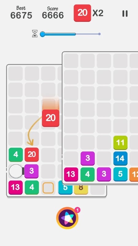 Drag n Merge:Bubble