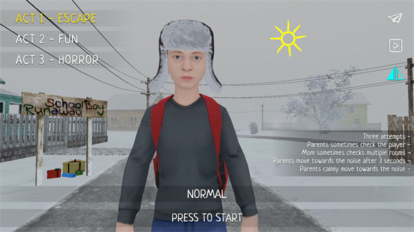 逃跑男孩官方正版下载（学生潜行逃亡）