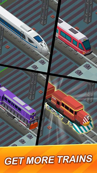 空闲火车帝国大亨最新版(Idle Train Empire)