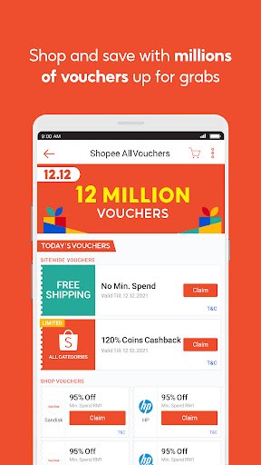 Shopee MY在线购物平台