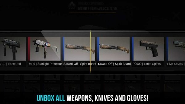 csgo皮肤开箱模拟器