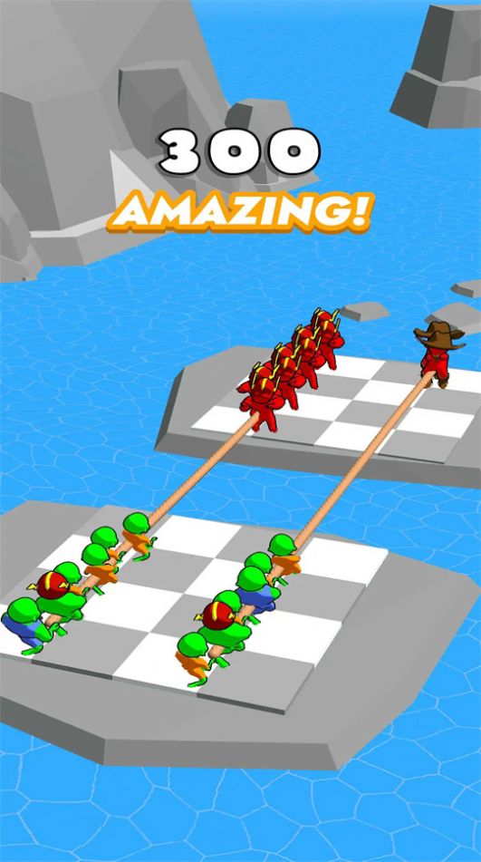 绳索拔河大战(Rope Battle)