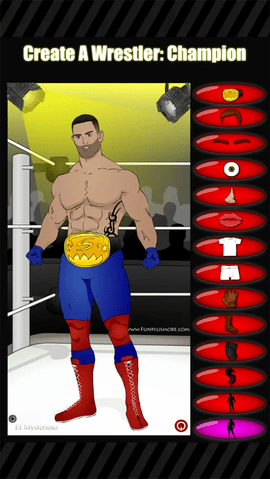 Create A Wrestler - Champion