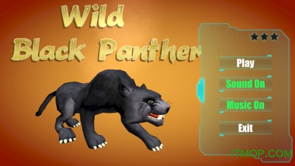 Wild Black Panther Simulator