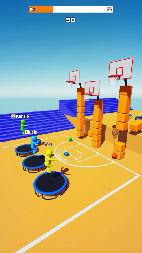 Jump Dunk 3D(飞天大灌篮3D破解版)