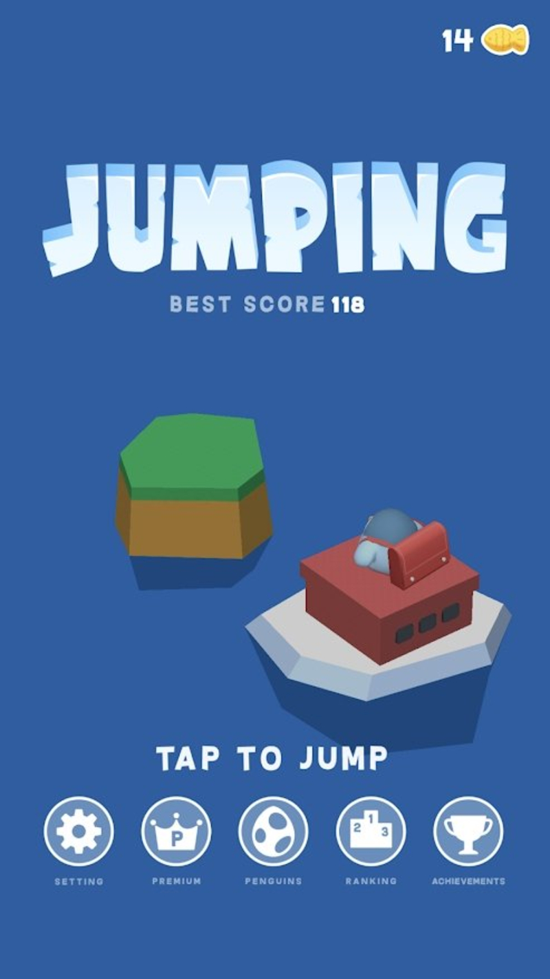 Jumping(跳跃拯救企鹅游戏) Jumping(跳跃拯救企鹅游戏)