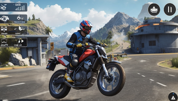 极限摩托挑战赛(Xtreme Bike Driving Moto Games)