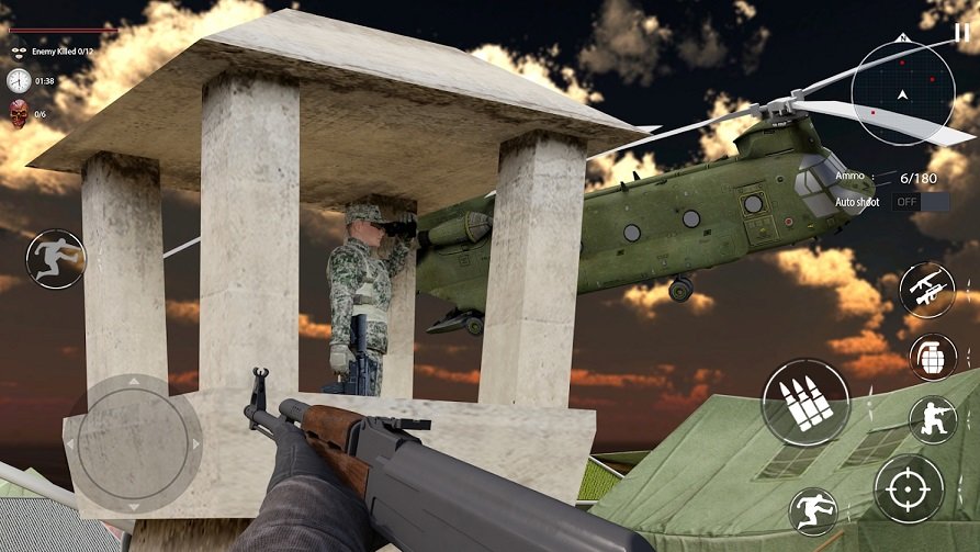Mountain Sniper Winter Shooting(山地狙击手冬季射击)