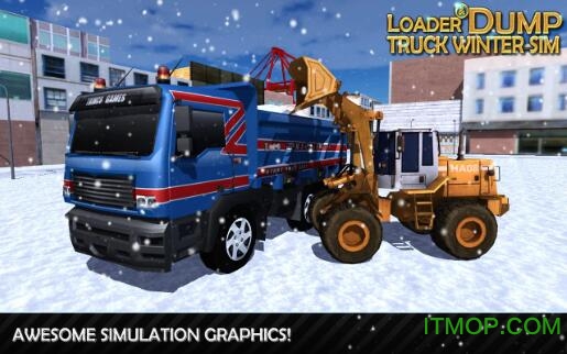 Loader _ Dump Truck Winter SIM