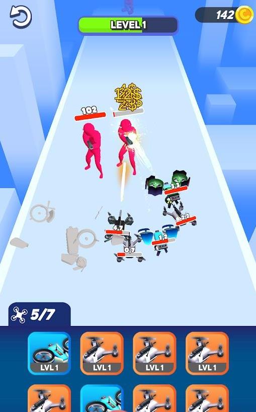 雄蜂无人机Game of Drones