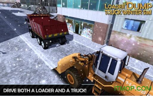 Loader _ Dump Truck Winter SIM