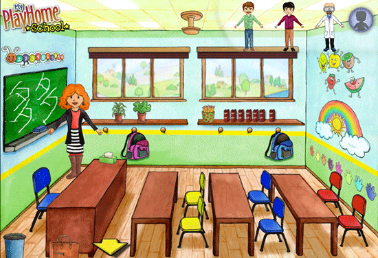 娃娃屋校园游戏(PlayHome School)