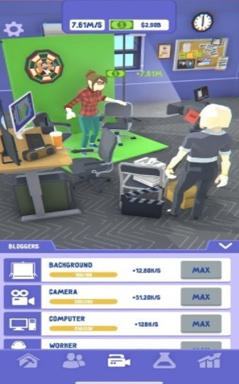 闲置公司办公室Startup Office Idle