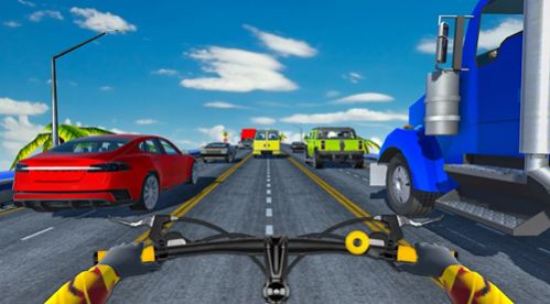 疯狂的交通自行车骑士3D(Endless Cycle Race)