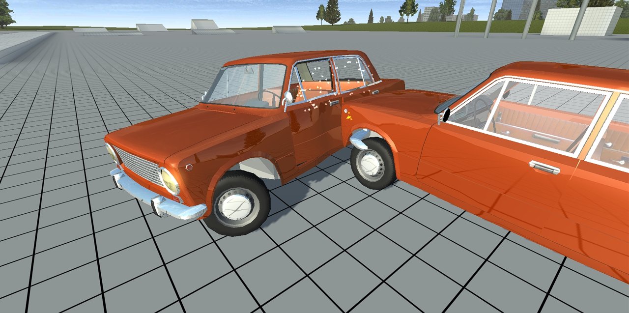 Simple Car Crash Physics Simulator Demo(车祸模拟器马路杀手)