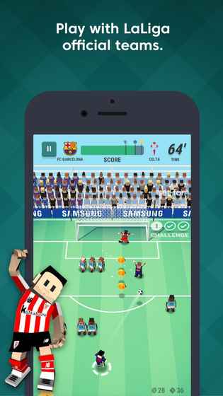 Tiny Striker LaLiga(迷你西甲前锋游戏)