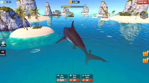 鲨鱼世界大亨2(Idle Shark 2)