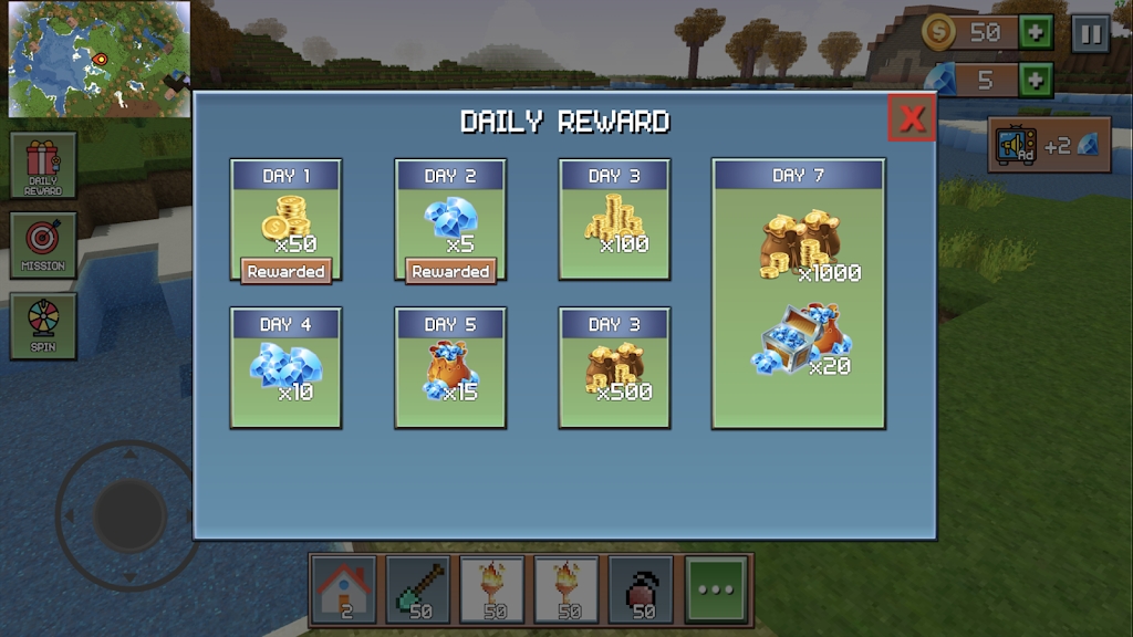 Block Craft: Minicraft Building
