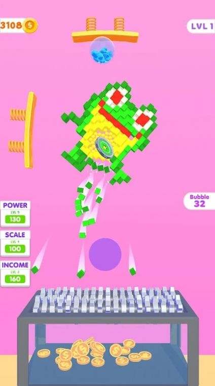 切割像素方块(Bubble Crusher) 切割像素方块(Bubble Crusher)