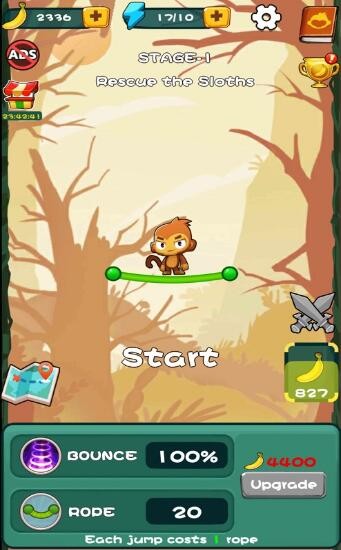 猴子跳起来游戏(SavingAmazon) 猴子跳起来游戏(SavingAmazon)