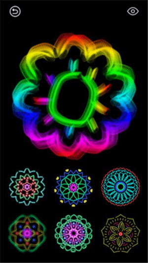 发光的涂鸦 发光的涂鸦