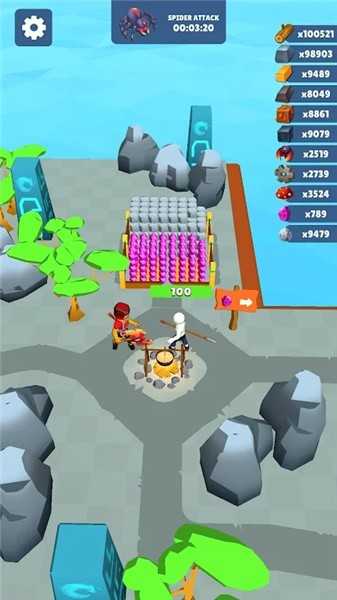Spider Island: Survival Game