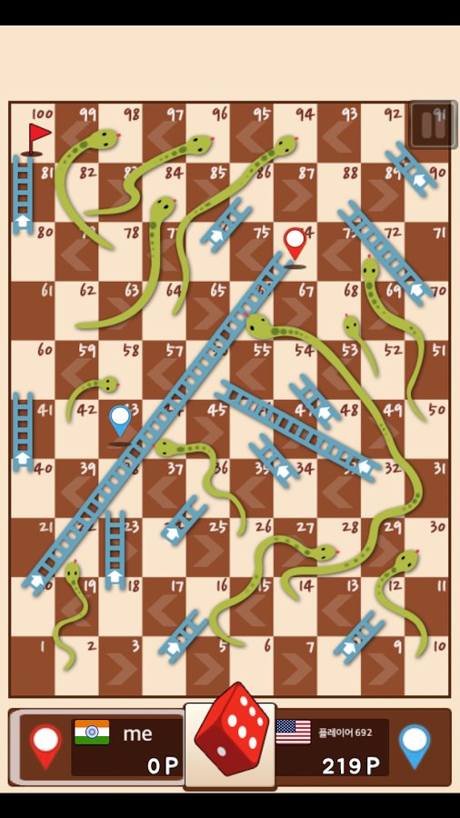 Snakes and Ladders King(小蛇与梯子王游戏)